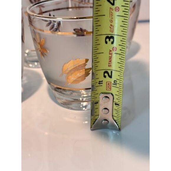 Vintage Libbey MCM Barware Set Ice Bucket / 8 Glasses / Caddy Cocktails 8oz - Picture 12 of 13